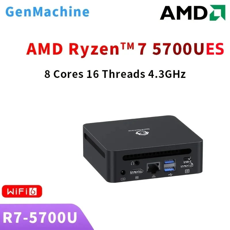 Elite Gaming Mini PC - AMD Ryzen 9 8945HS | Ultra-Compact Desktop Powerhouse | 32GB RAM, 1TB SSD | 4K Gaming Ready