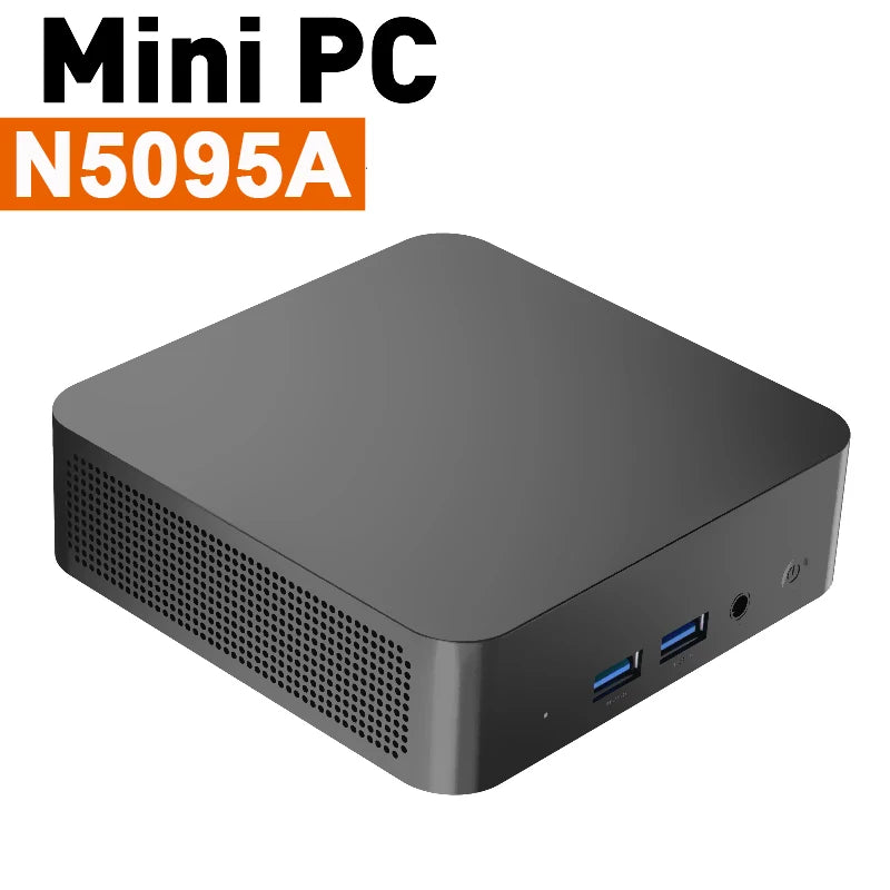 Gaming Mini PC - Intel N5095A Processor | Windows 11 | 16GB RAM, Up to 2TB SSD | WiFi 6 Desktop Computer